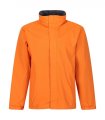 Heren Jas Regatta Ardmore TRW461 Sun Orange-Seal Grey